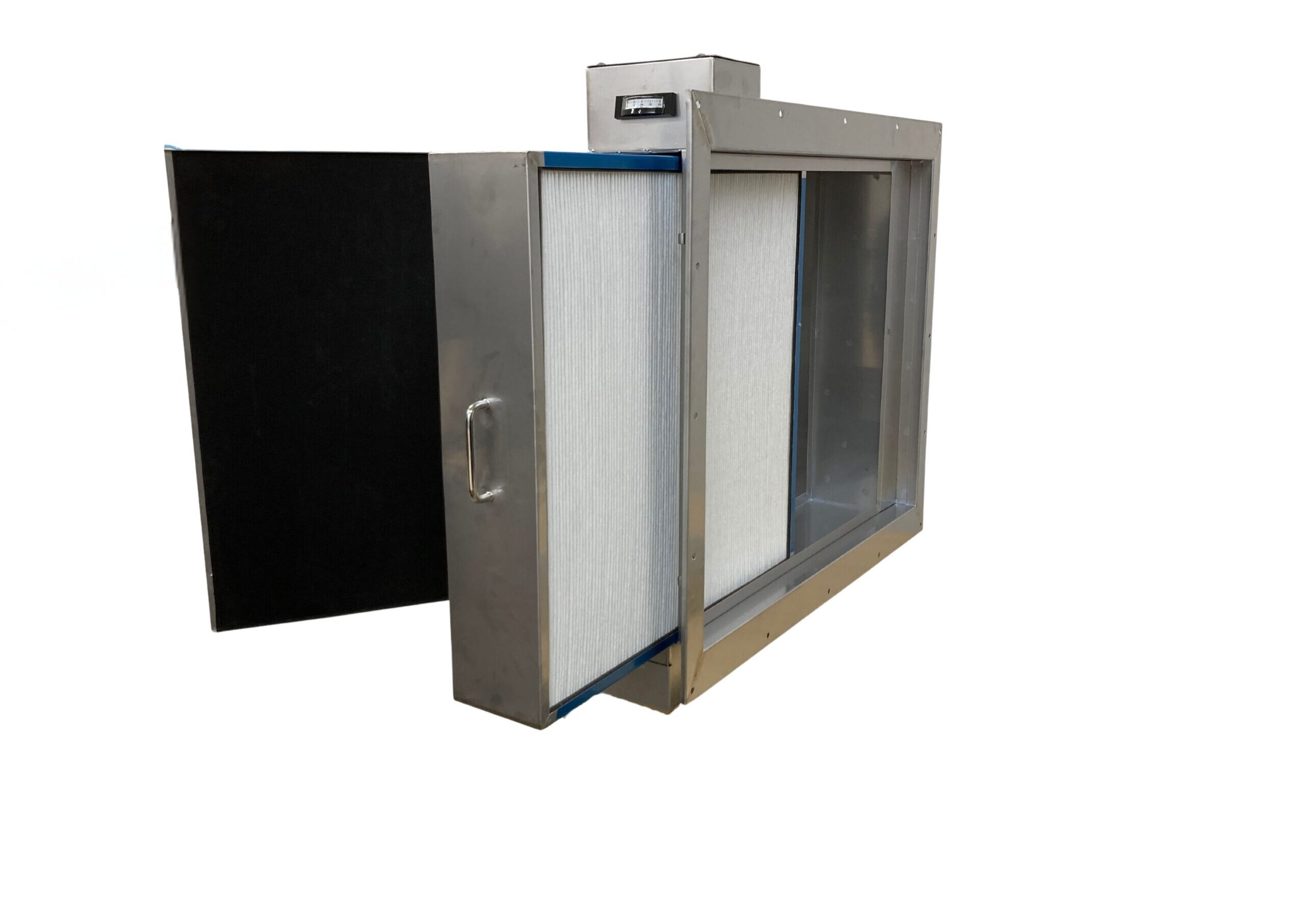 パウダーガードフィルターの新しいフィルターケーシングができました！